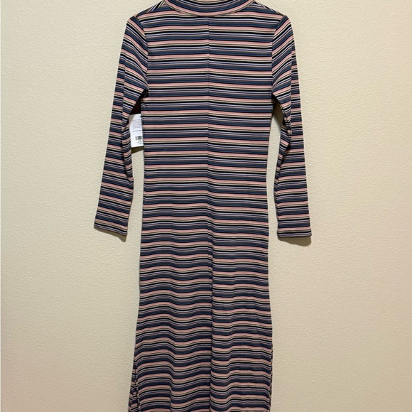 Able Multicolor Striped Long Sleeve Dress - Picture 5 of 8